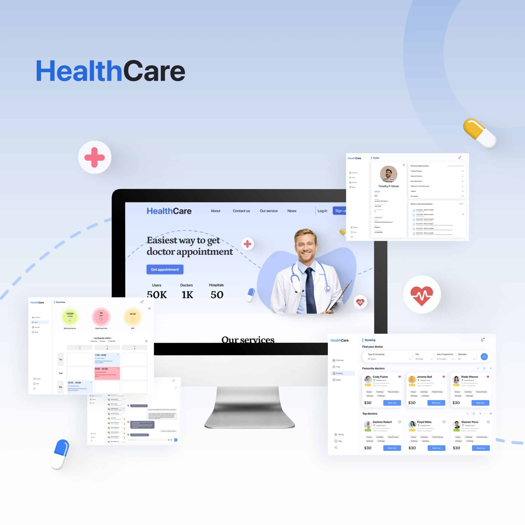 HEALTHCARE - Cung cấp nền tảng kết nối bệnh nhân và bệnh viện 